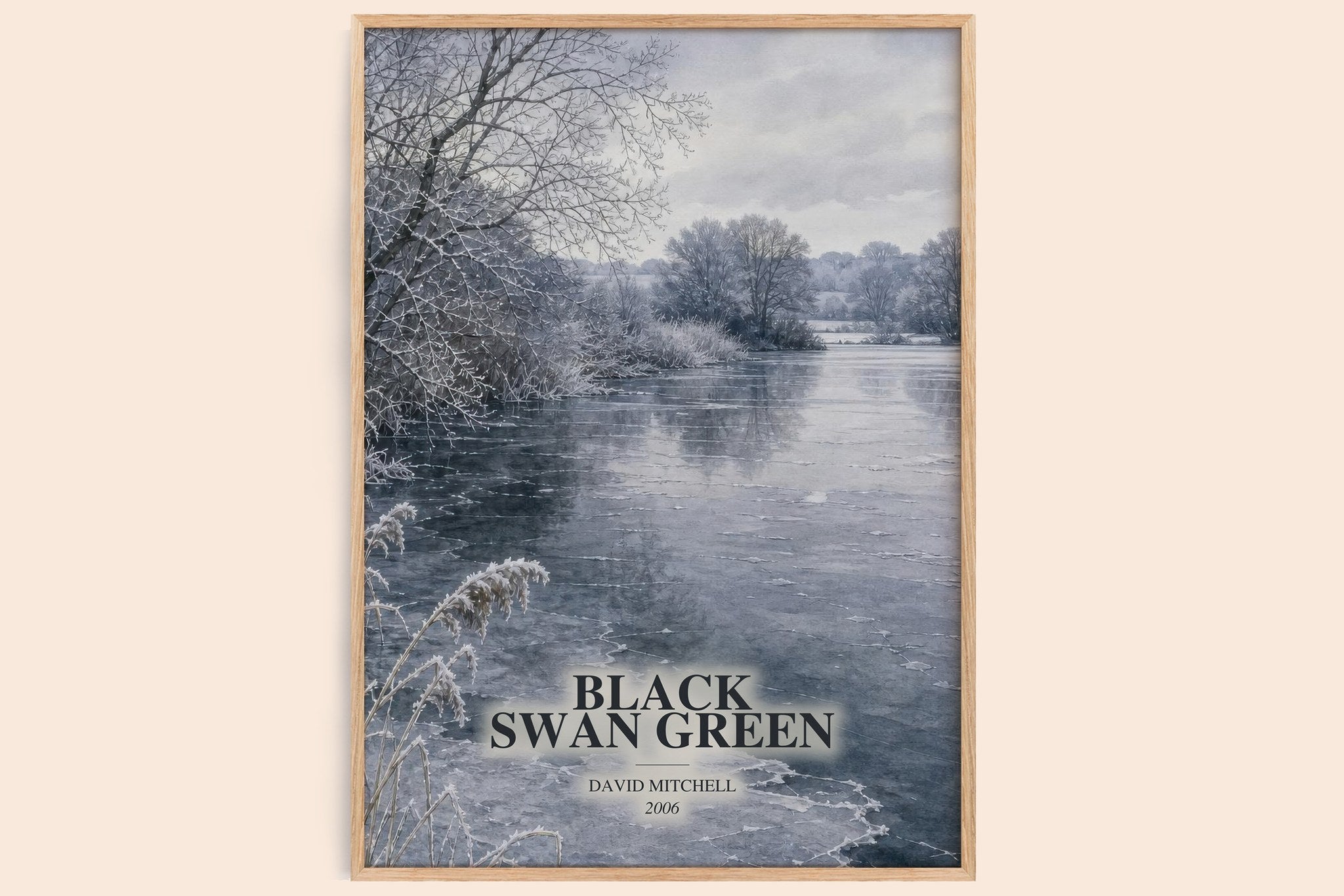 Black Swan Green Book Watercolour Illustration by David Mitchell