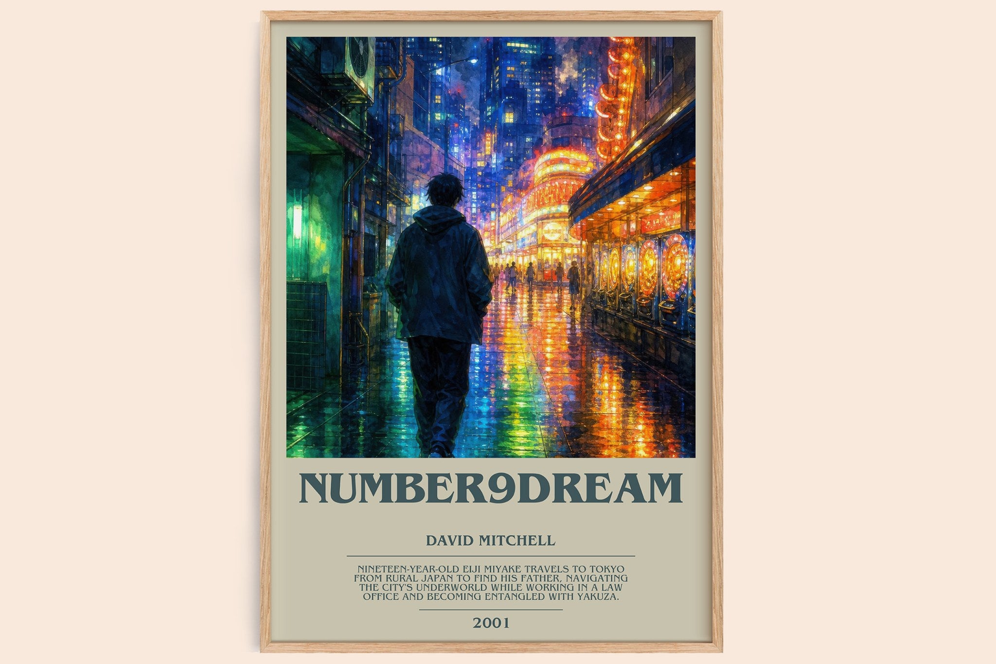 Number9Dream Bookish Wall Art by David Mitchell