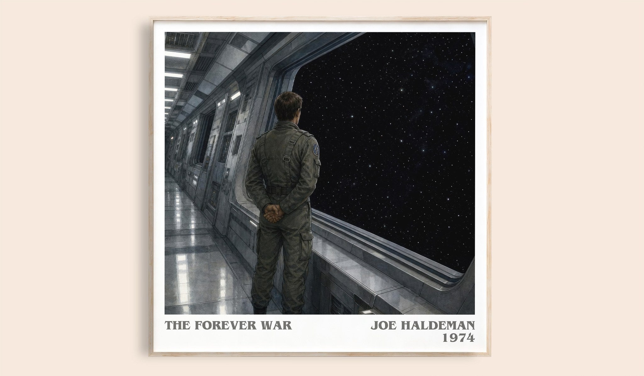 The Forever War Literary Art Print by Joe Haldeman