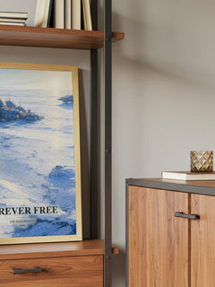 Forever free book watercolour illustration paper finish options – matte satin gloss