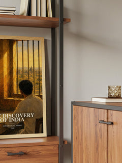 The discovery of India book watercolour illustration paper finish options – matte satin gloss