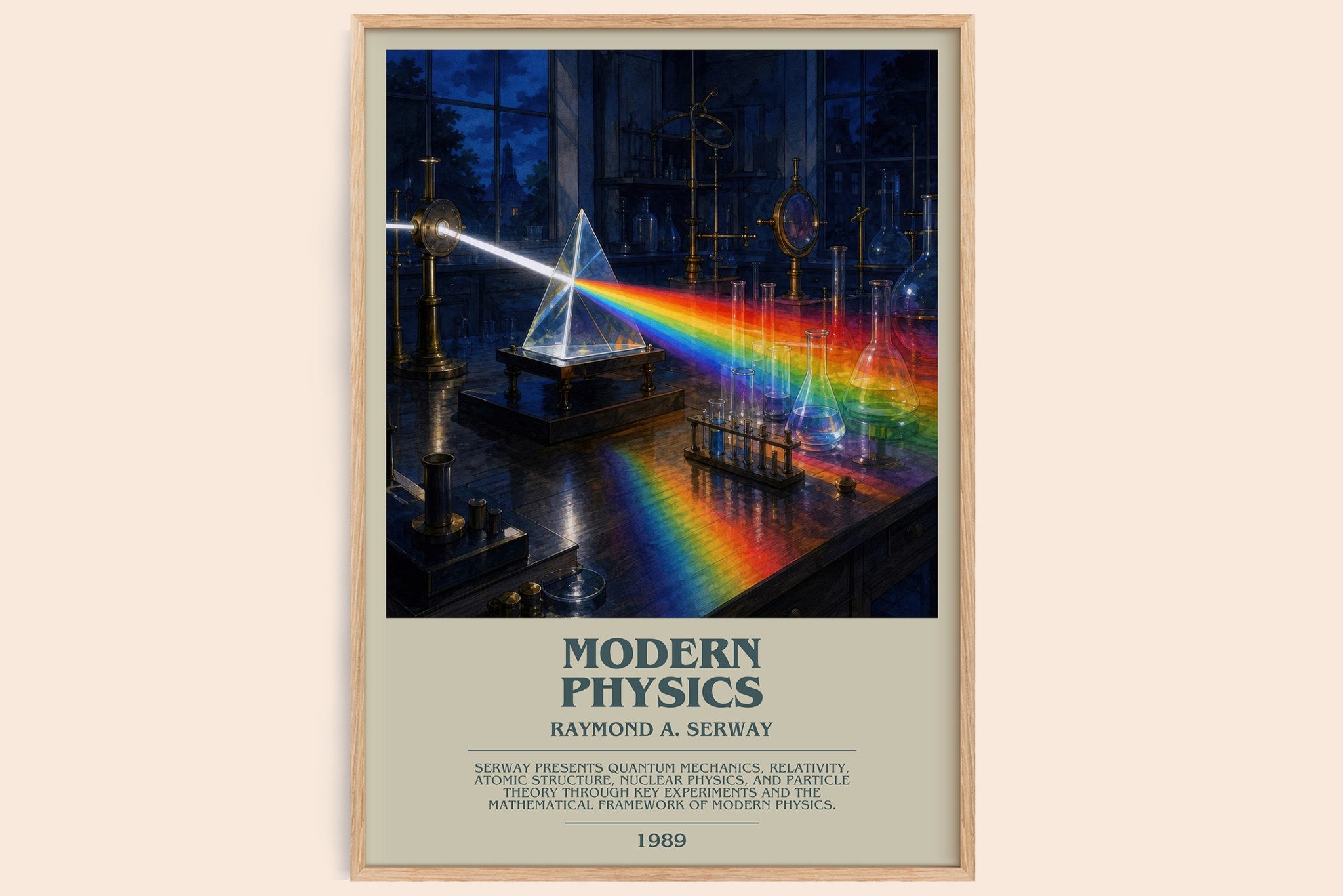 Modern Physics Bookish Wall Art by Raymond A. Serway