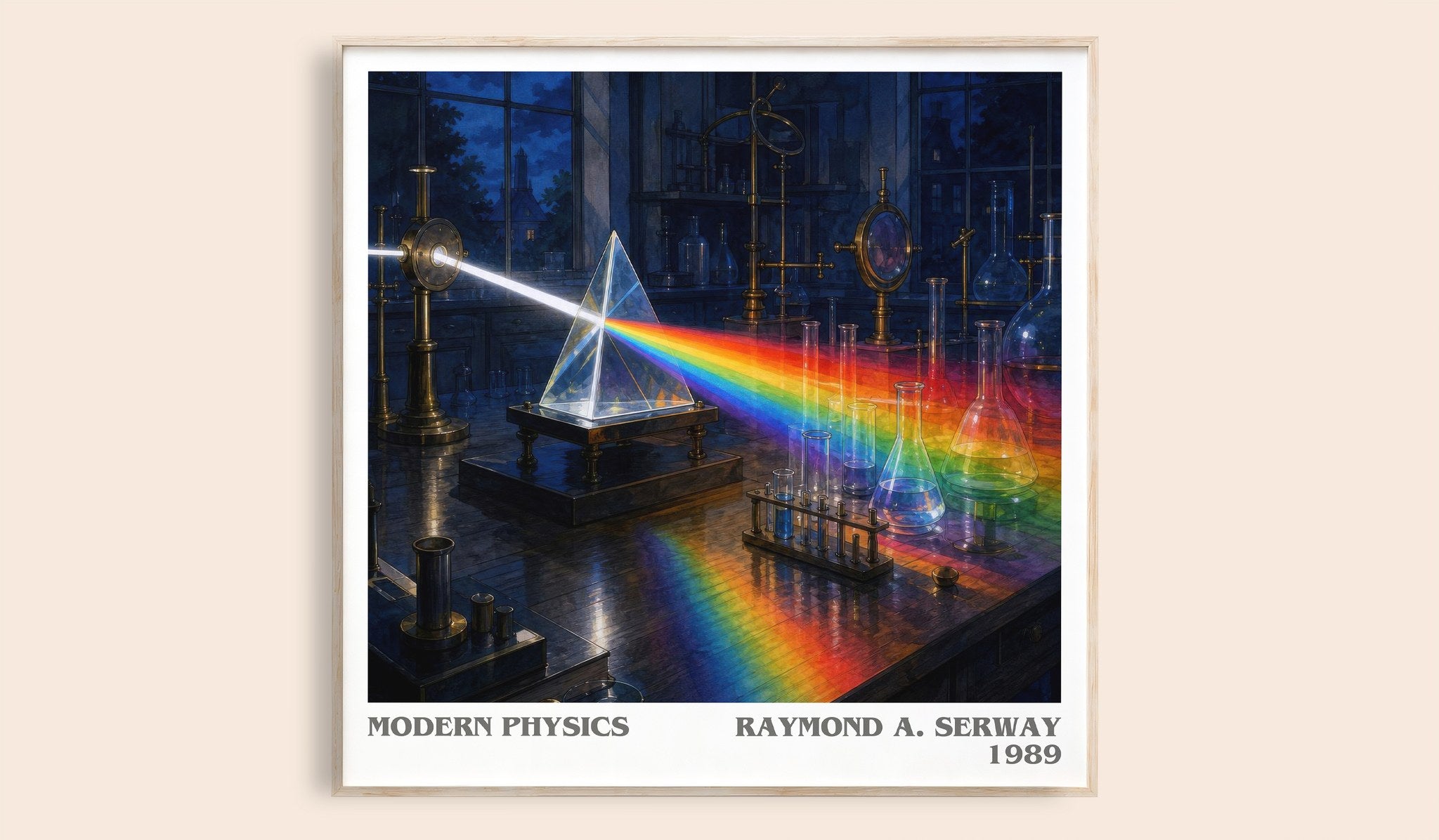 Modern Physics Literary Art Print by Raymond A. Serway