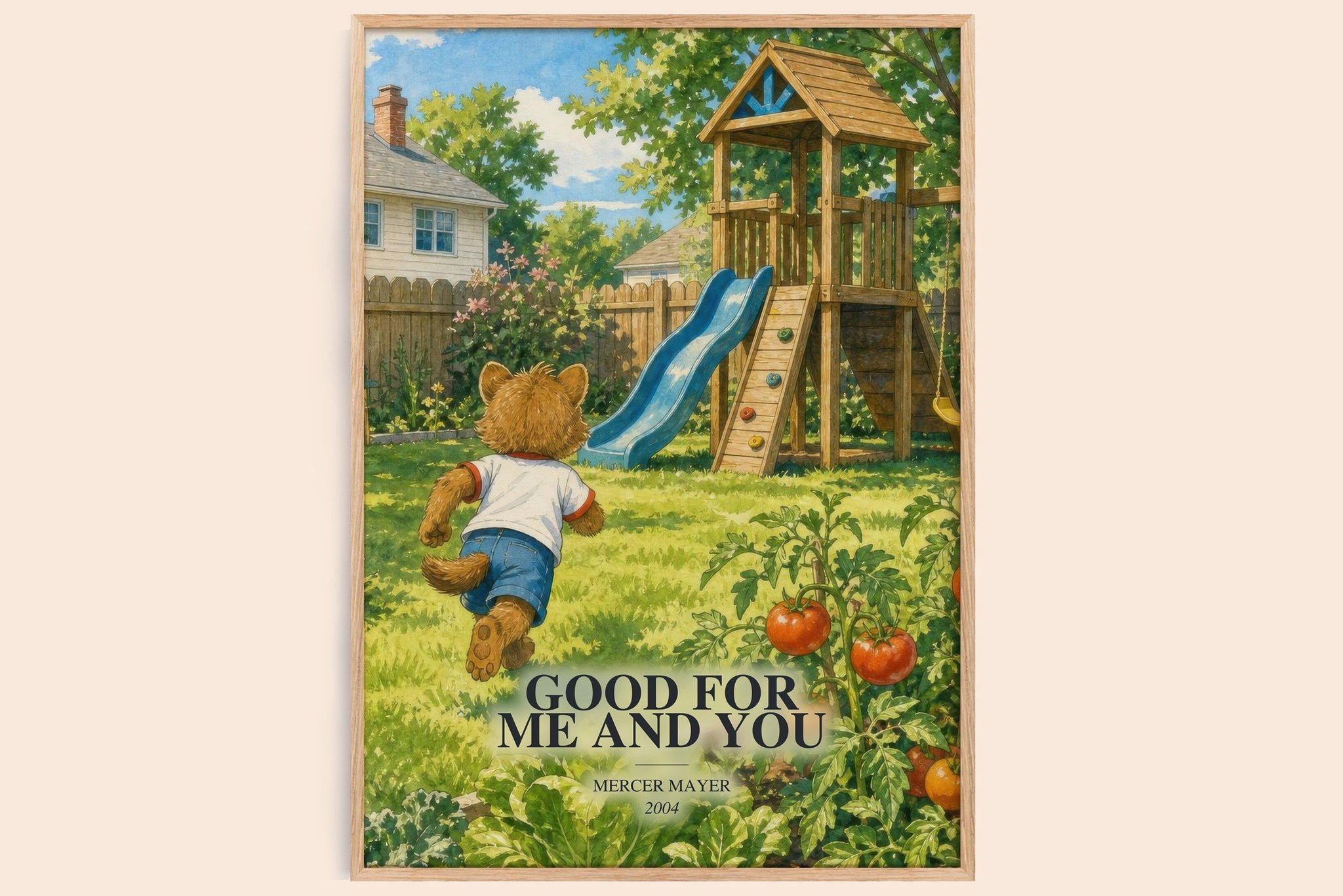 Good for Me and You Book Watercolour Illustration by Mercer Mayer