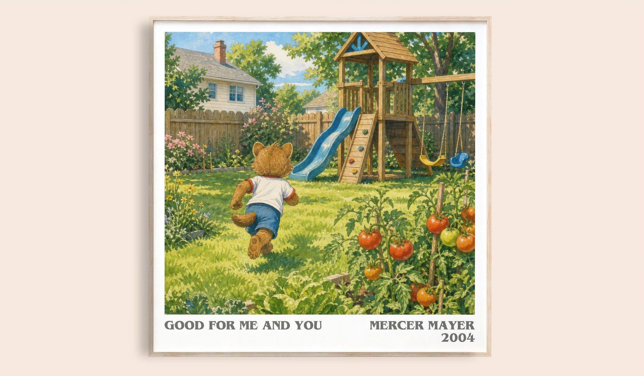 Good for Me and You Literary Art Print by Mercer Mayer