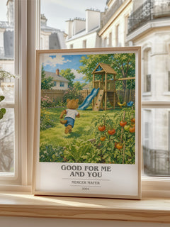 Good for Me and You book cover poster colour and style options – Mercer Mayer book art
