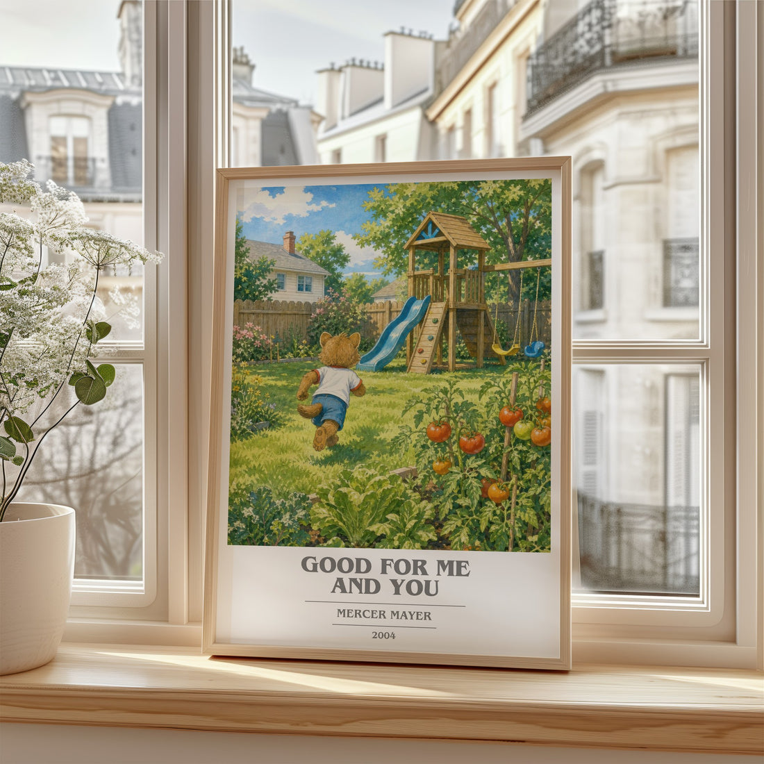 Good for Me and You book cover poster colour and style options – Mercer Mayer book art