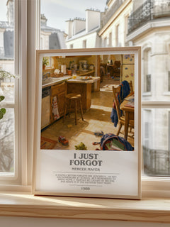 I Just Forgot bookish poster colour and style options – Mercer Mayer book art