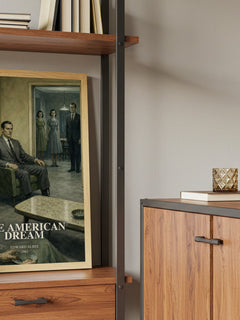 The American dream book watercolour illustration paper finish options – matte satin gloss