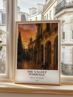 The Valdez Marriage book cover poster colour and style options – Violet Winspear book art