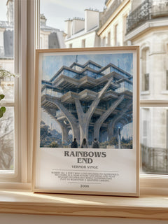 Rainbows End Bookish Wall Art by Vernor Vinge – image 2