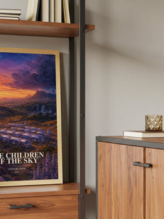 The children of the sky book watercolour illustration paper finish options – matte satin gloss