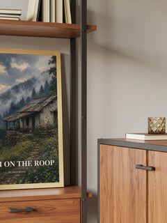 Room On the Roop book watercolour illustration paper finish options – matte satin gloss