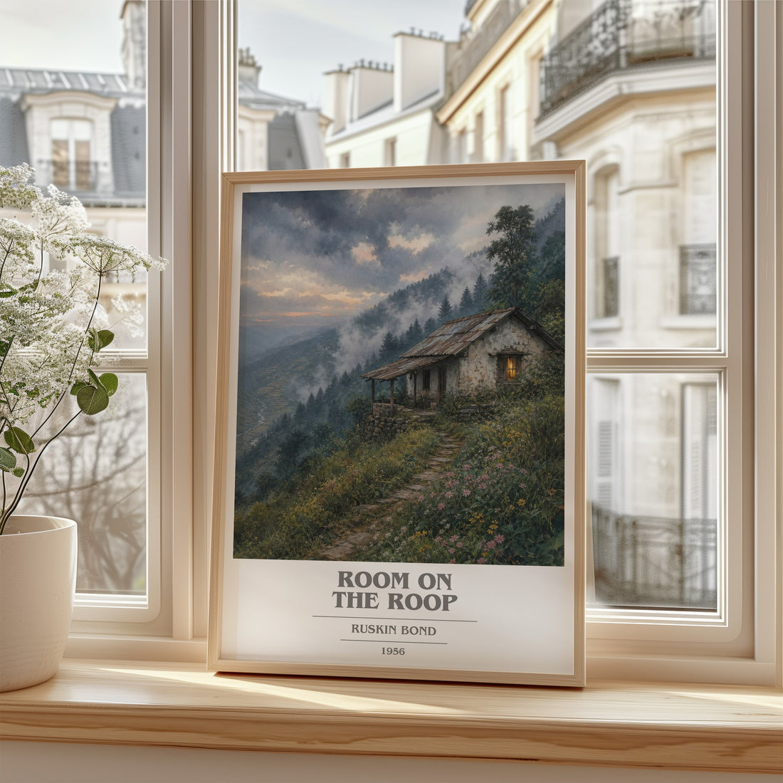 Room On the Roop book cover poster colour and style options – Ruskin Bond book art