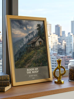 Room On the Roop book cover print framed by window – literary home decor