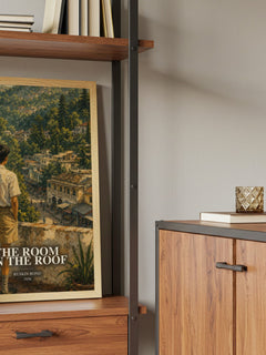 The Room On The Roof book watercolour illustration paper finish options – matte satin gloss