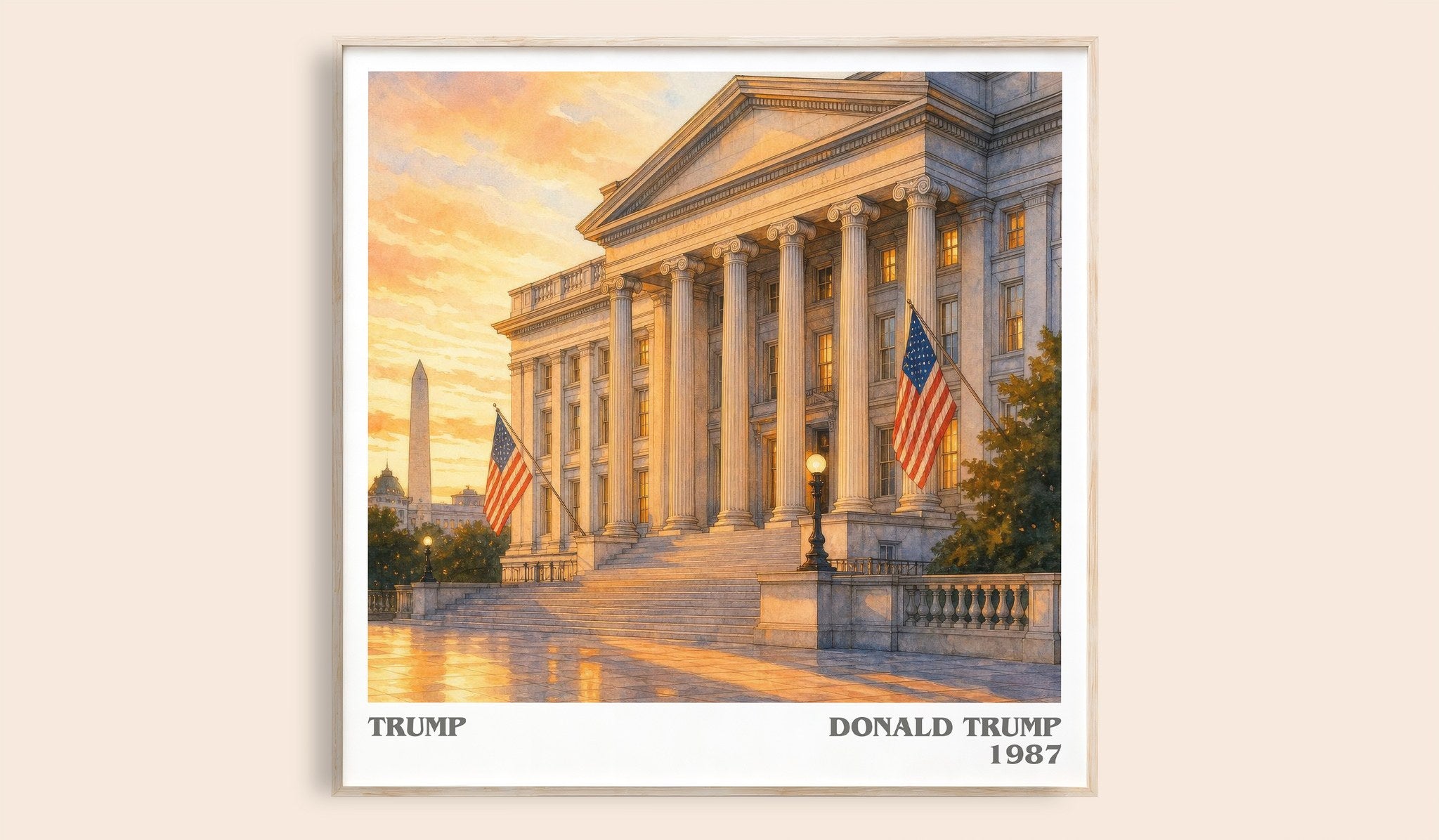 Trump Literary Art Print by Donald Trump