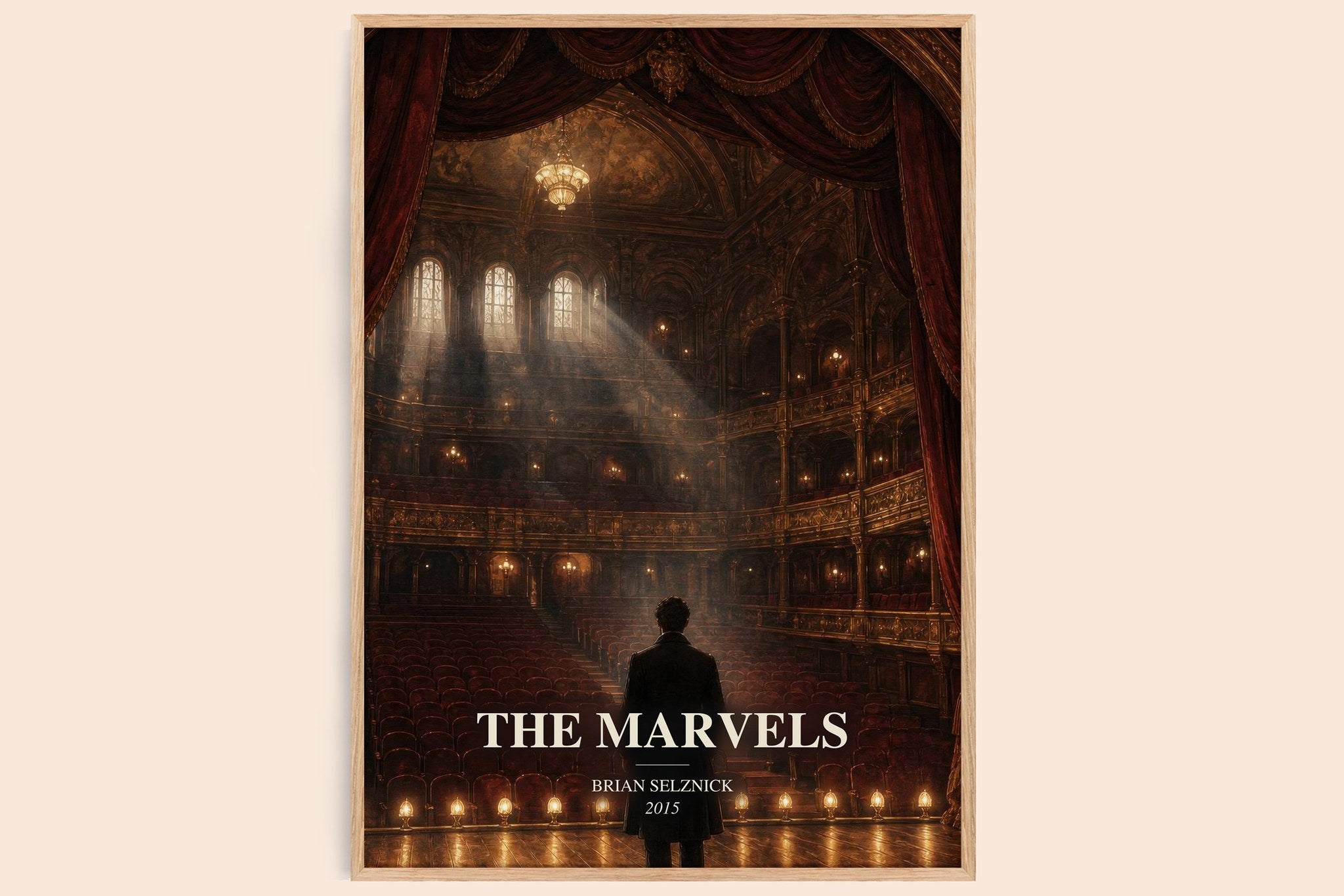 The Marvels Book Watercolour Illustration by Brian Selznick