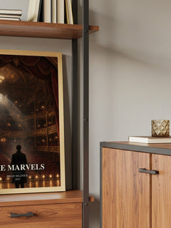 The Marvels book watercolour illustration paper finish options – matte satin gloss