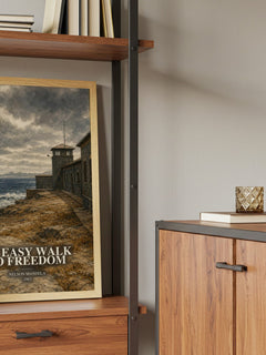 No Easy Walk to Freedom book watercolour illustration paper finish options – matte satin gloss