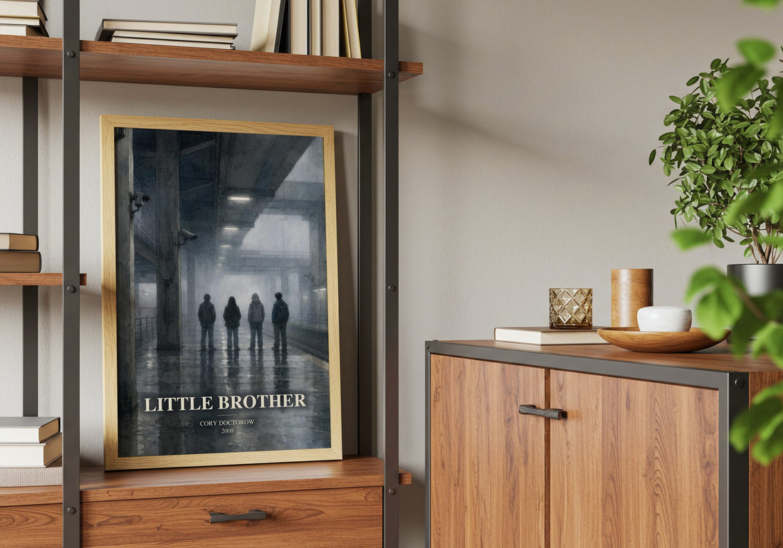 Little Brother book watercolour illustration paper finish options – matte satin gloss