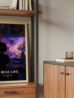 In Real Life book watercolour illustration paper finish options – matte satin gloss