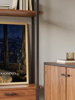 Insomnia book watercolour illustration paper finish options – matte satin gloss