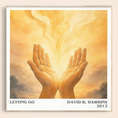 Letting go Literary Art Print by David R. Hawkins – image 1