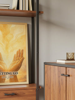 Letting go book watercolour illustration paper finish options – matte satin gloss