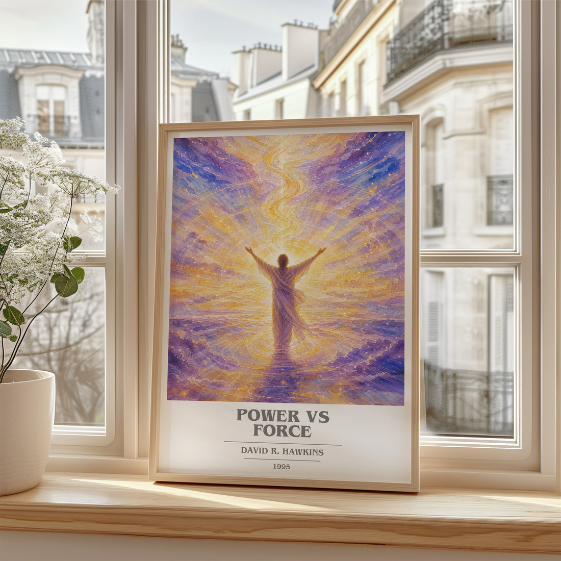 Power vs Force book cover poster colour and style options – David R. Hawkins book art