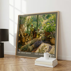The Green Witch Literary Art Print by Arin Murphy-Hiscock – image 3
