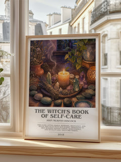 The Witch's Book of Self-Care bookish poster colour and style options – Arin Murphy-Hiscock book art