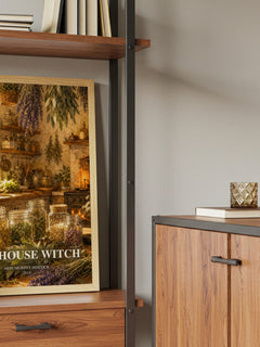 The House Witch book watercolour illustration paper finish options – matte satin gloss