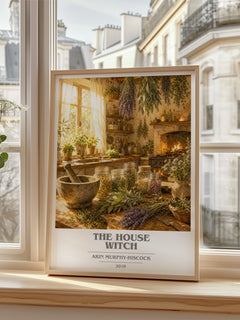 The House Witch book cover poster colour and style options – Arin Murphy-Hiscock book art