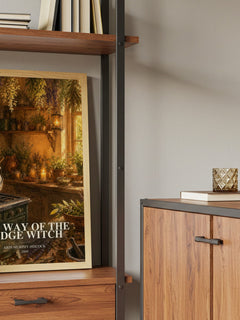 The Way of the Hedge Witch book watercolour illustration paper finish options – matte satin gloss