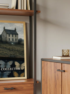 The Collector book watercolour illustration paper finish options – matte satin gloss