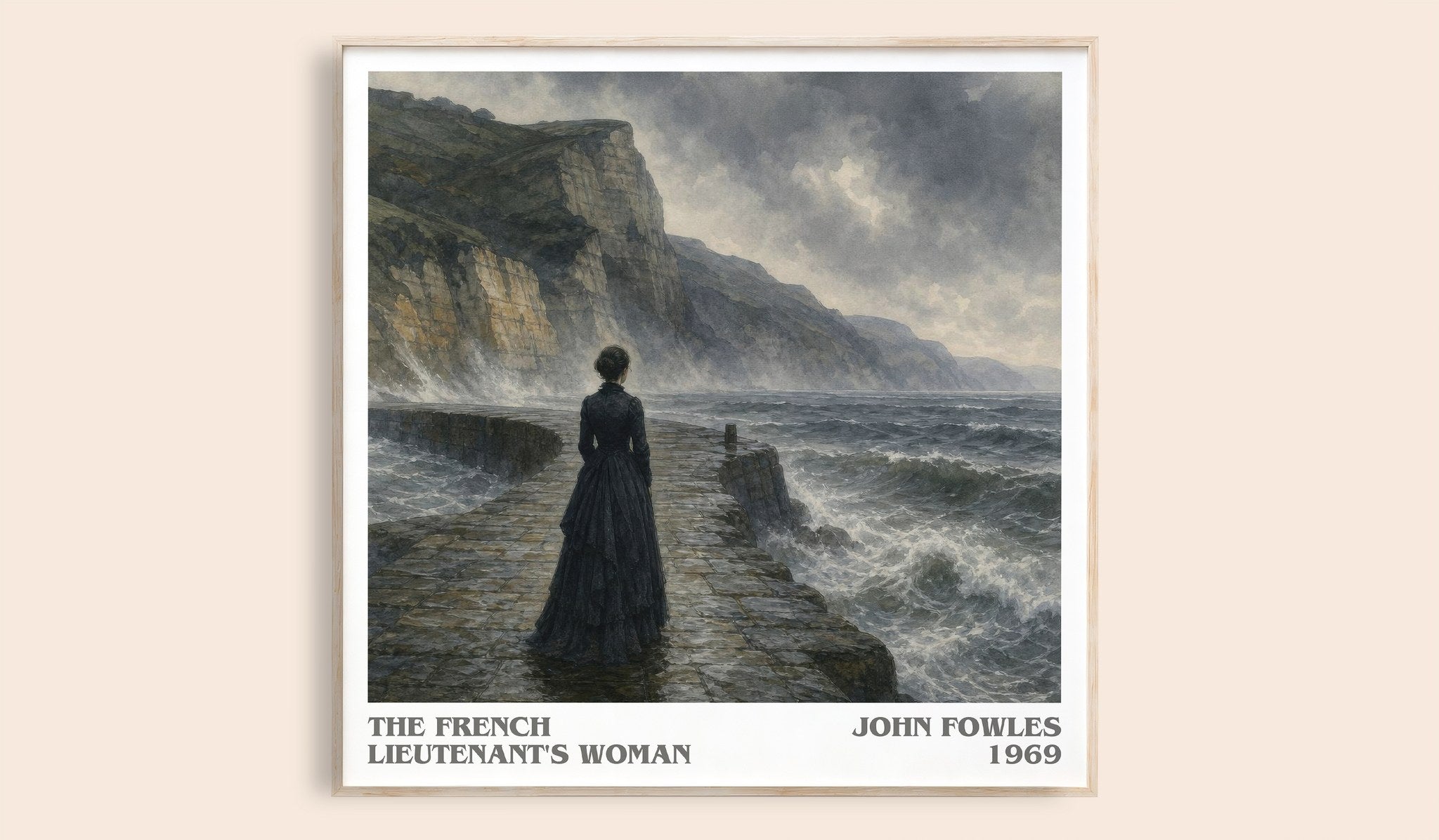 The French Lieutenant's Woman Literary Art Print by John Fowles