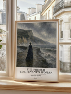 The French Lieutenant's Woman book cover poster colour and style options – John Fowles book art