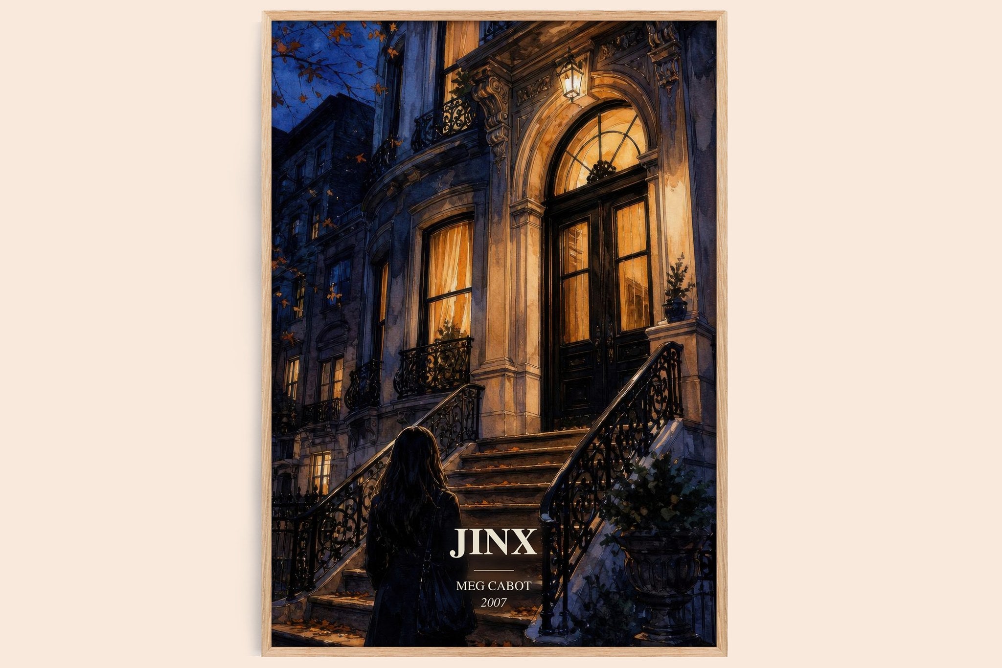 Jinx Book Watercolour Illustration by Meg Cabot