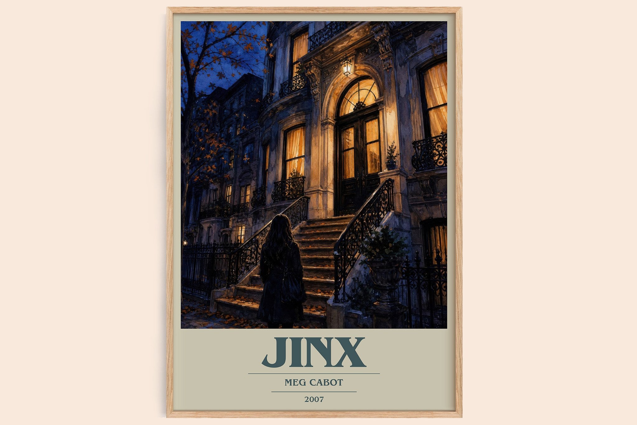 Jinx Book Cover Poster by Meg Cabot
