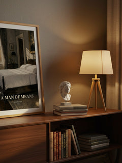 A Man of Means watercolour print on bookshelf – Kay Thorpe fan gift
