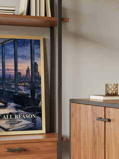 Past All Reason book watercolour illustration paper finish options – matte satin gloss