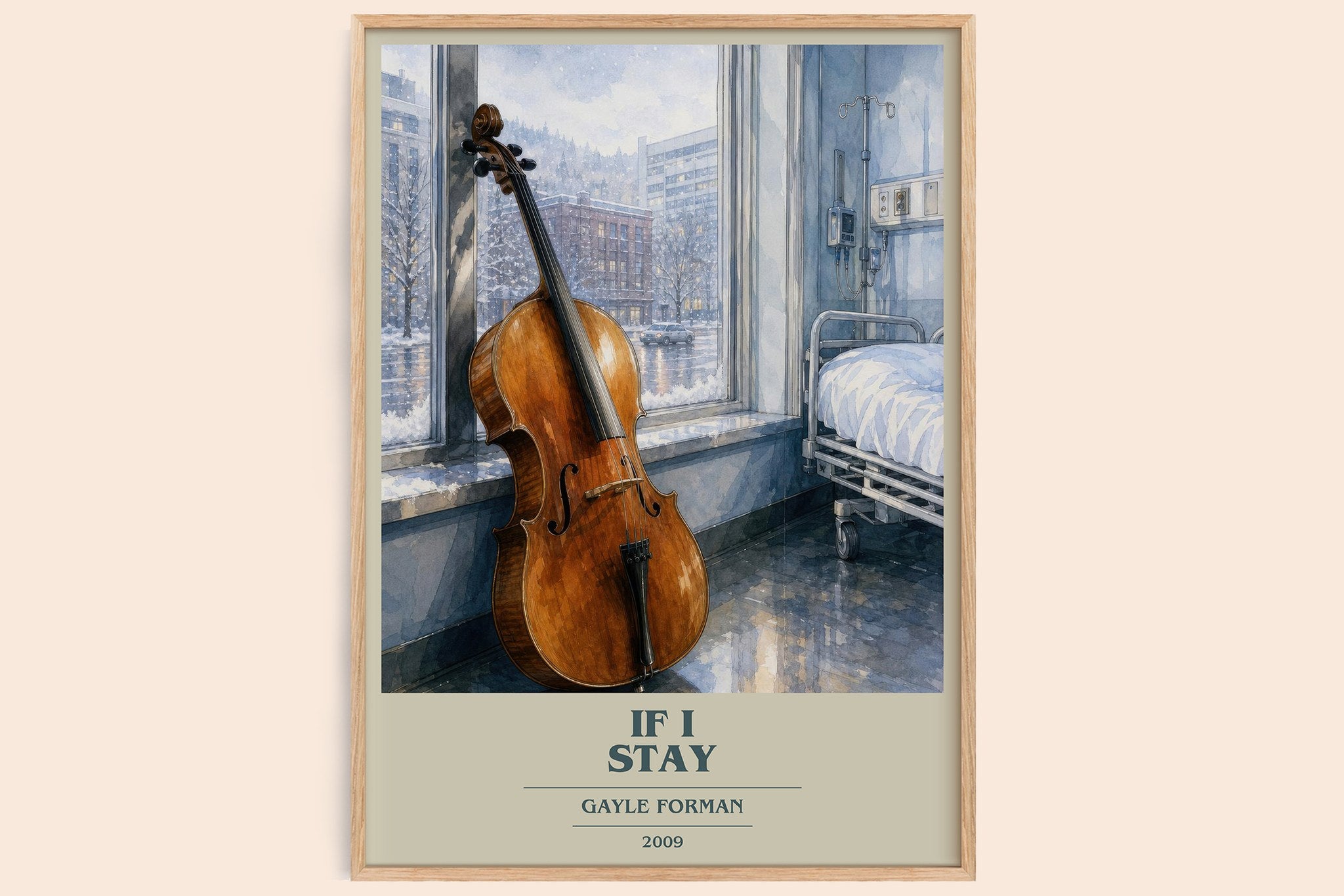 If I Stay Book Cover Poster by Gayle Forman