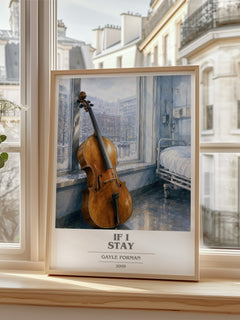 If I Stay book cover poster colour and style options – Gayle Forman book art