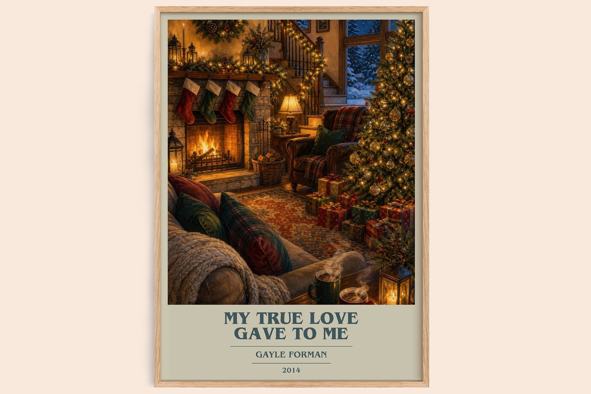 My True Love Gave to Me Book Cover Poster by Gayle Forman