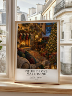 My True Love Gave to Me book cover poster colour and style options – Gayle Forman book art
