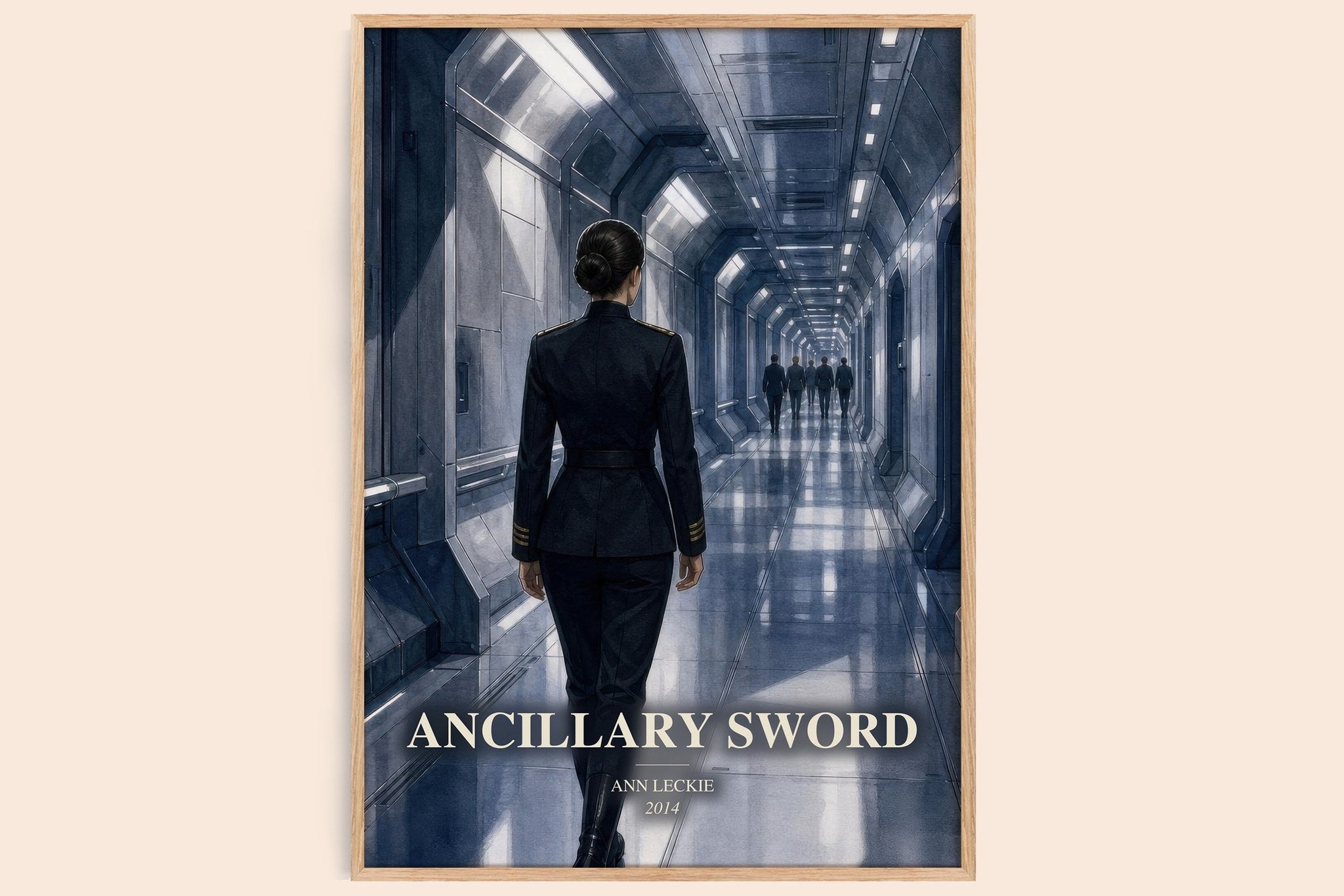 Ancillary Sword Book Watercolour Illustration by Ann Leckie