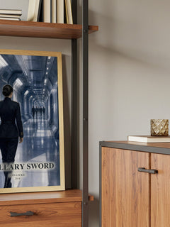 Ancillary Sword book watercolour illustration paper finish options – matte satin gloss