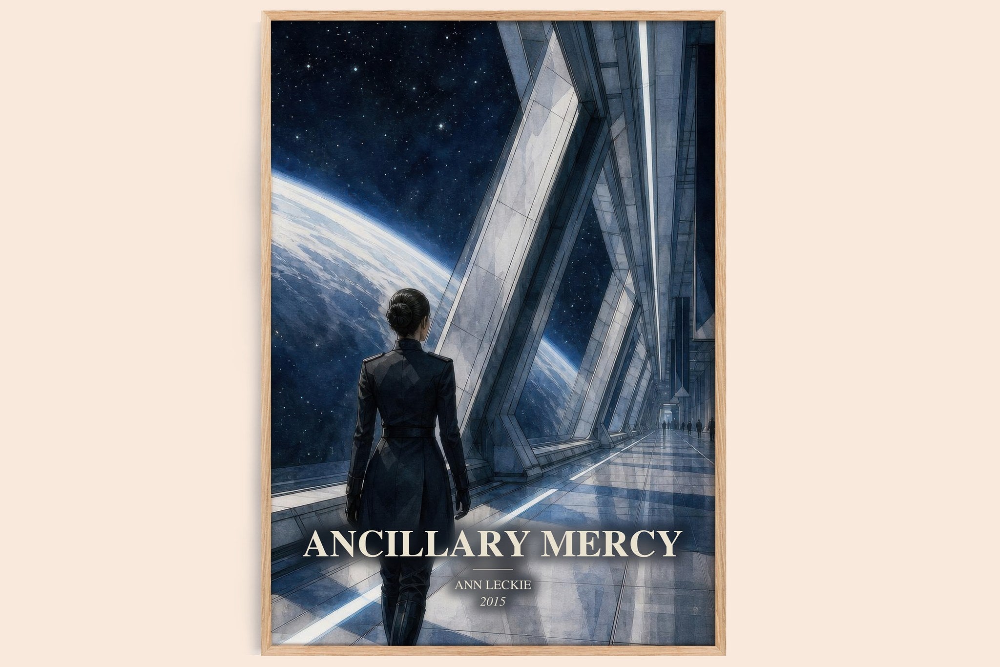 Ancillary Mercy Book Watercolour Illustration by Ann Leckie