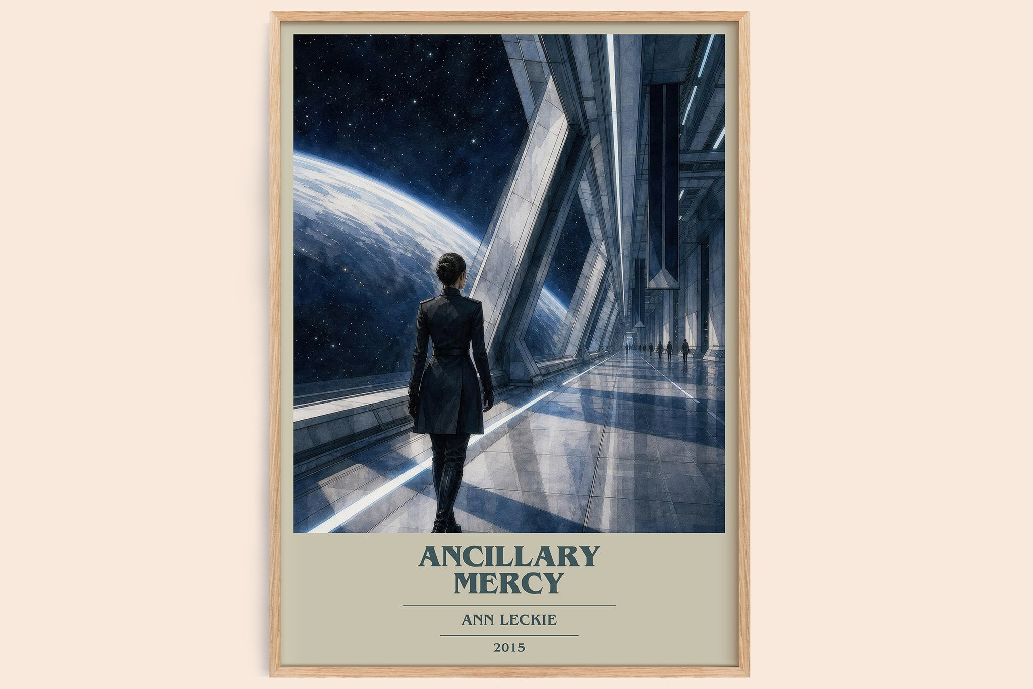 Ancillary Mercy Book Cover Poster by Ann Leckie